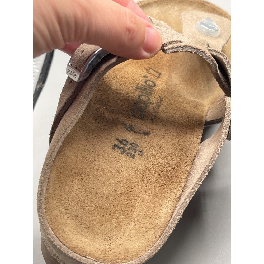 Birkenstock Papillio Luna Suede Sandals size 36 tan - Picture 5 of 6